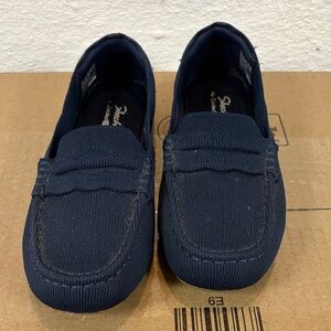 Navy Loafers